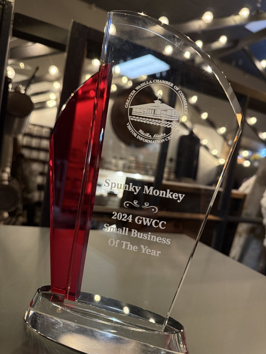 Spunky Monkey Alaska β Small Business of the Year Award